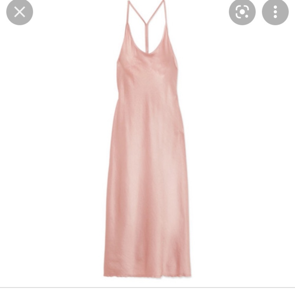 T by Alexander Wang pink slip dress